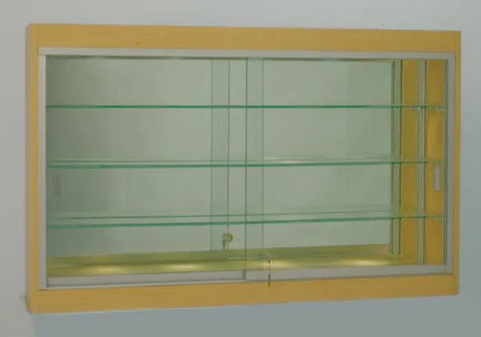 Glass Display Case Bathroom Shelving