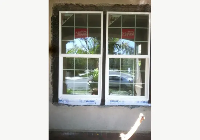 New Construction Windows with Moist Stop Flashing
