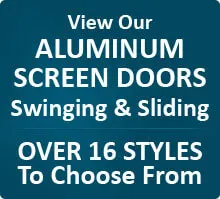 Aluminum Swinging & Sliding Screen Door