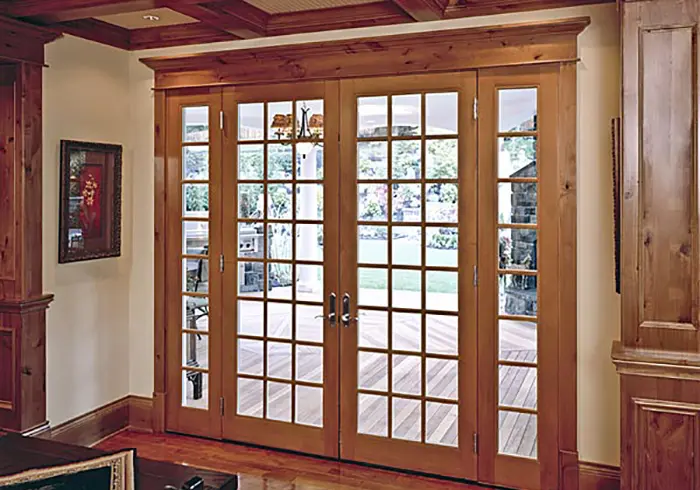 Wood Clad French In-Swing Door in Pacific Beach, CA